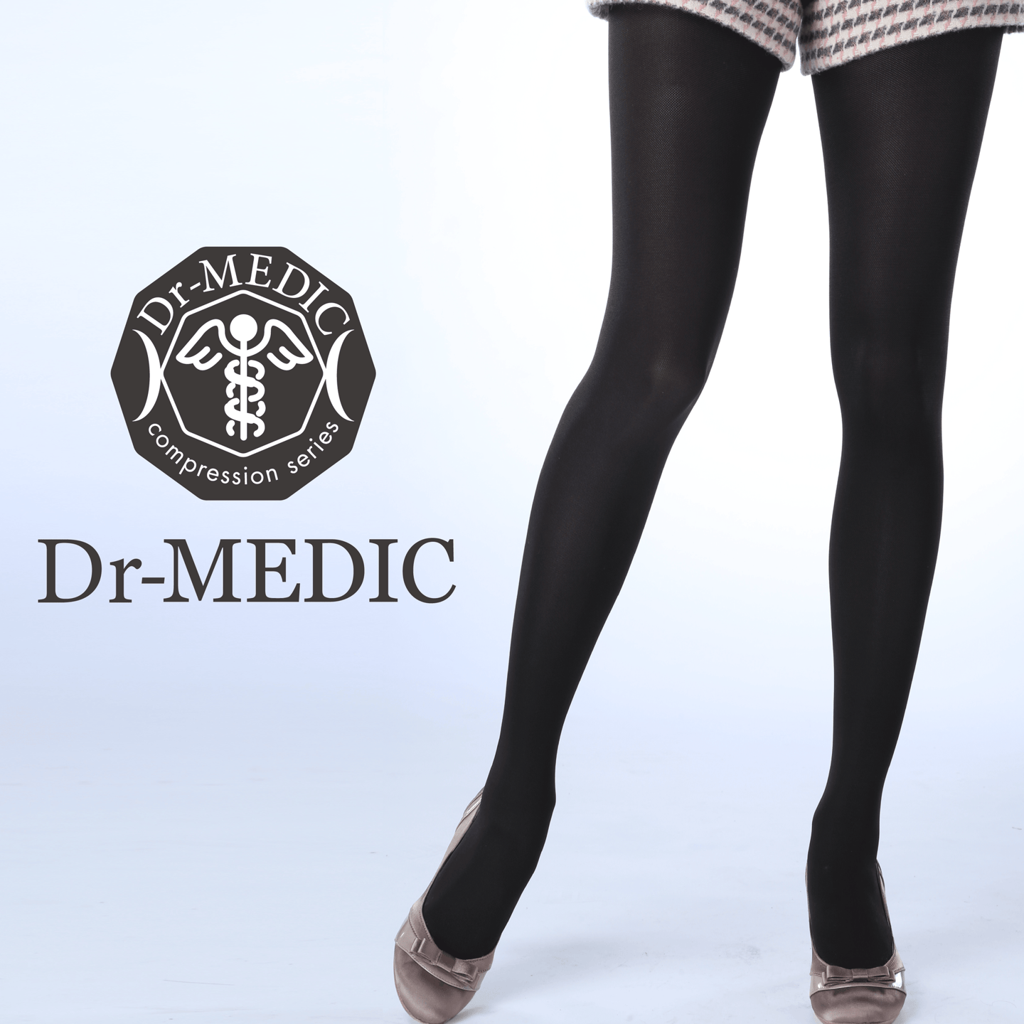 Dr·Medic black compression tights