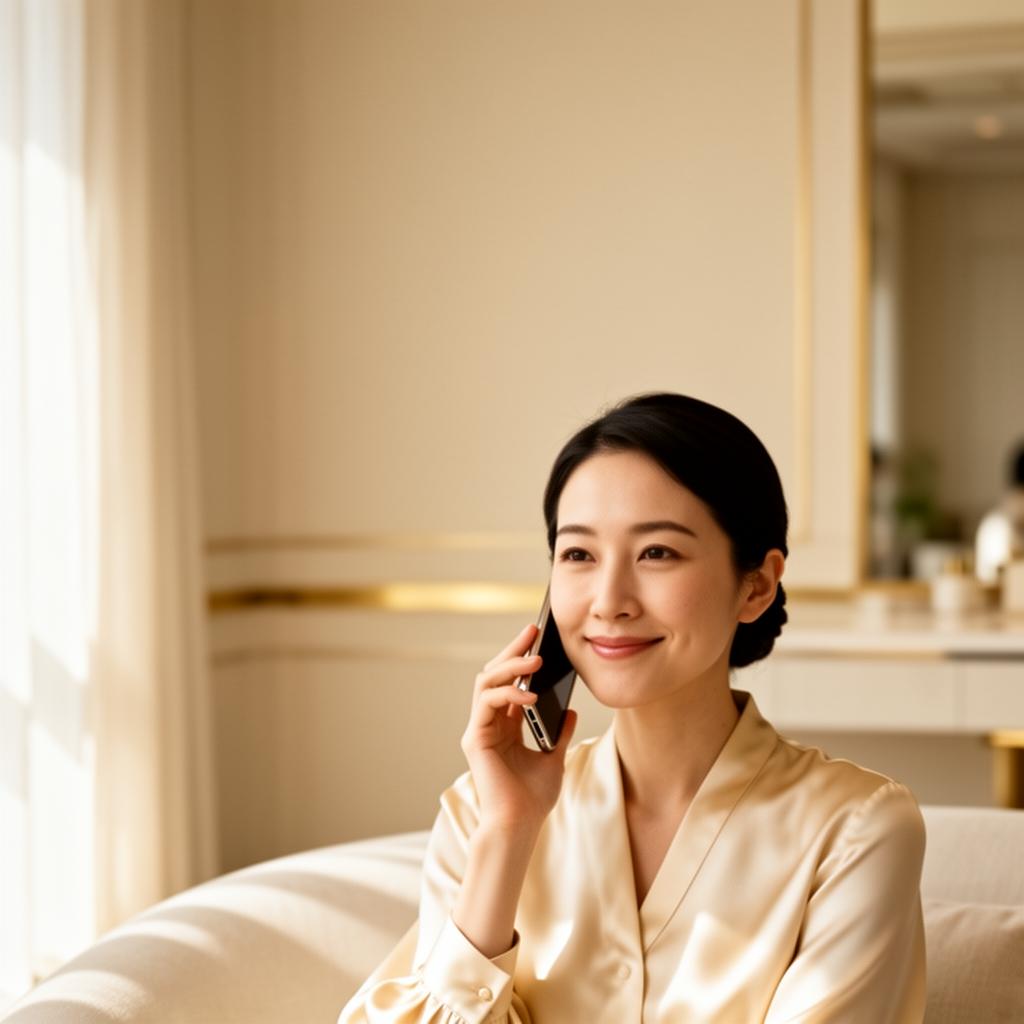 Dr-Medic Tokyo concierge on a call